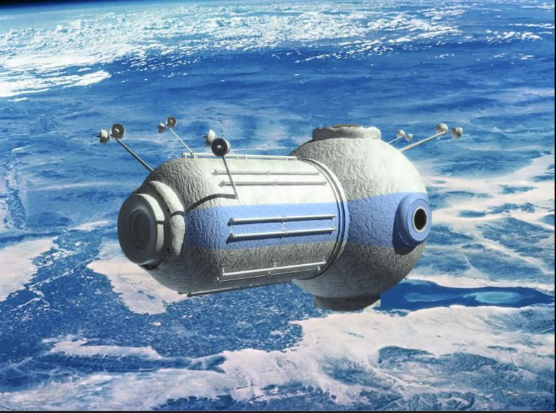 Illustration for article titled First look at the Space Hotel offers aliens aplenty, but no booze allowed